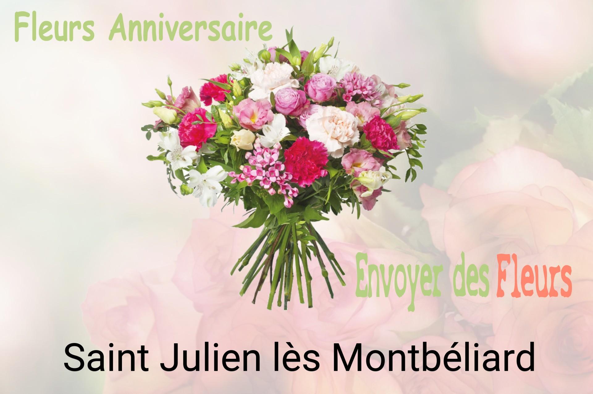 Bouquet de fleurs d’anniversaire livré à Saint-Julien-lès-Montbéliard