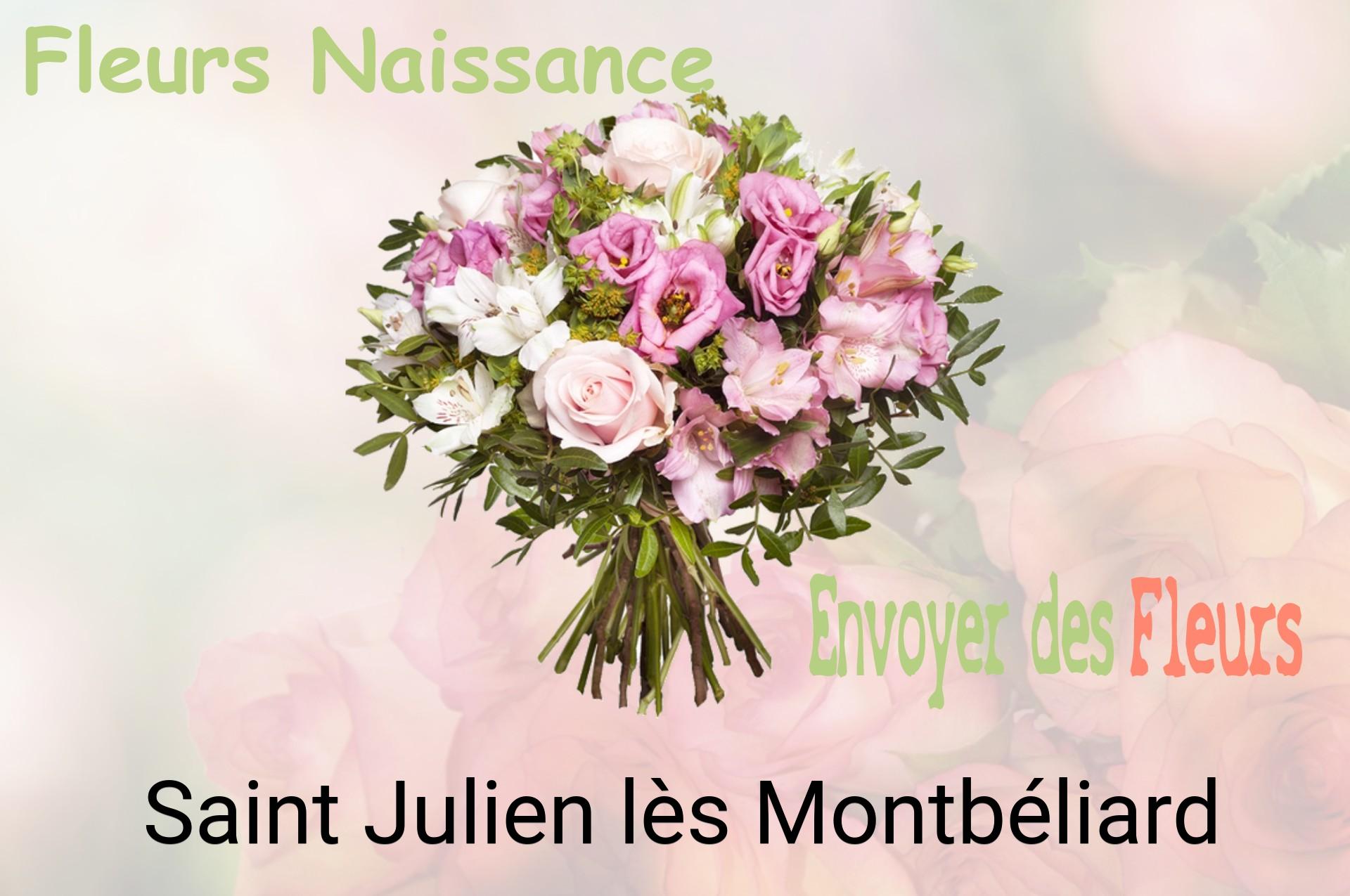 Bouquet de fleurs de naissance livré à Saint-Julien-lès-Montbéliard