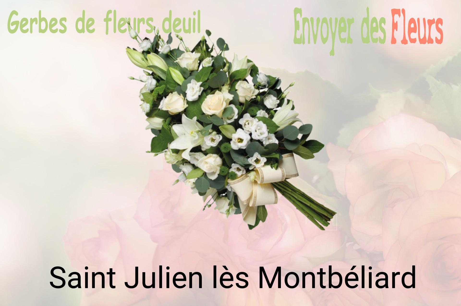 Gerbe de fleurs de deuil livrée à Saint-Julien-lès-Montbéliard