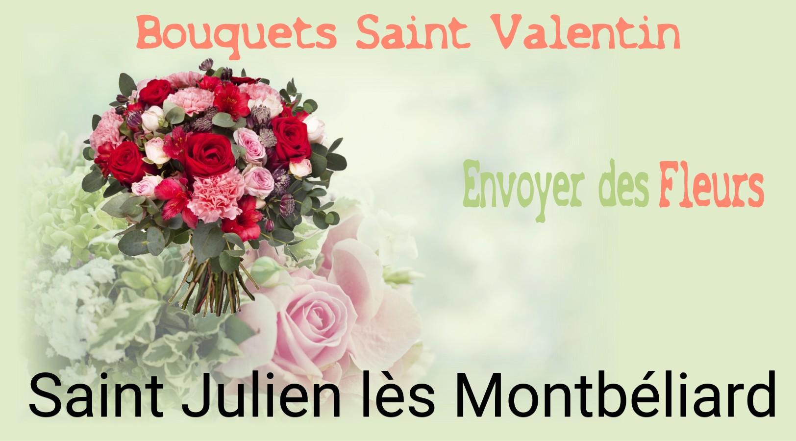 Roses de Saint-Valentin livrées à Saint-Julien-lès-Montbéliard
